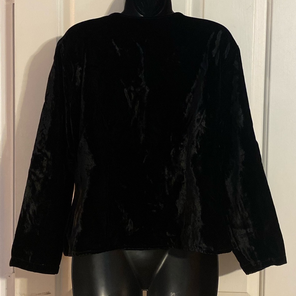 “JOHNNY WAS” Vintage 90’s Velvet Jacket - Picture 9 of 14